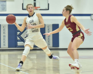 Clay-Battelle girls fall to Cameron 58-43